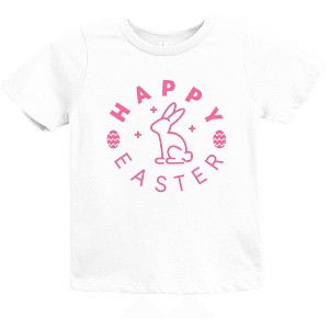 The Juniper Shop Happy Easter Eggs Youth Short Sleeve Tee - 1 of 4