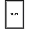 PosterPalooza | Flat Silver Picture Frame - UV Acrylic, Foam Board Backing, Hanging Hardware - 2 of 4