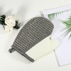 Unique Bargains Bathroom Shower Gloves 8.66"x7.09" Gray White 1 Pc - 4 of 4