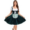 Women's Velvet Knee-Length Mock Three-Piece Mini Dress for Party - 2 of 4