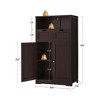 Vtec Trading Brown 2-Drawer Bathroom Storage Cabinet - 3 of 3