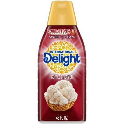 International Delight Cold Stone Creamery Sweet Cream Coffee Creamer - 48 fl oz Bottle