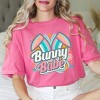 Simply Sage Market Women's Bunny Babe Colorful Ears Short Sleeve Garment Dyed Tee - image 2 of 2