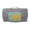 Bacati - Elephants Mint Yellow Gray Toddler Toddler Nap Mat - 3 of 4