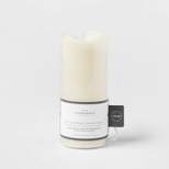 7" x 3" LED Flickering Flame Candle Cream - Threshold™