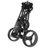 Caddymatic Golf Continental 3 Wheel Folding Golf Push/Pull Cart Black - 3 of 3