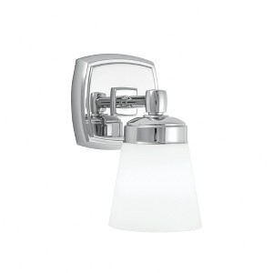 Norwell Lighting Soft Square 1 - Light Sconce in  Chrome - 1 of 4