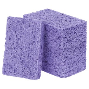 REGALWOVEN Kitchen Household Cleaning Non-Scratch Cleaning Sponge 6 Pcs - 1 of 4