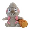 Pokemon Center: Sitting Cuties: Timburr Plush # 532 -  Generation 5 - 6 In - 2 of 4