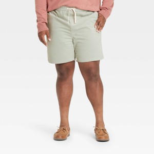 Men's 7" Elevated Corduroy Pull-On Shorts - Goodfellow & Co™ - 1 of 3