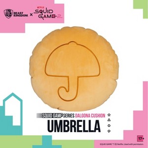 Netflix Squid Game Series Dalgona Cushion Umbrella - 1 of 2