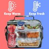 OPUX Insulated Lunch Box Men Women, Leakproof Soft Cooler Bag Work School Beach, Pail Tote Adult Kids Boys Girls - 2 of 4