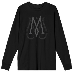 Fantastic Beasts 2 Movie Ministry of Magic Symbol Black Long Sleeve Graphic Shirt - 1 of 1