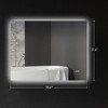 Aghana Digitals 35"x28" IP44 Backlit LED Bathroom Mirror with Anti-Fog, Memory Function, 3000-6500K - 2 of 4