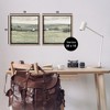 Stupell Industries Traditional Distant Farmhouse Field 2pc Floating Frame Art Set, Brown, 18" x 18" - 3 of 4