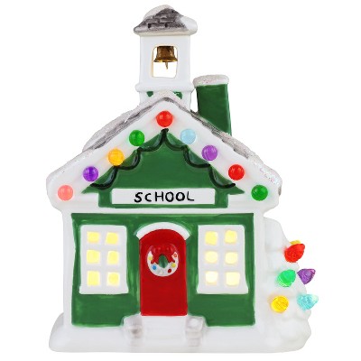 Mr. Christmas Nostalgic Ceramic LED Christmas Village Figurine