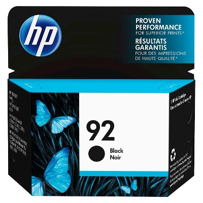 Photo 1 of HP 92 Single Ink Cartridge - Black (C9362WN#14)