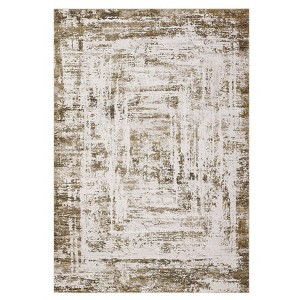Machine Washable Area Rug Modern Abstract Non Slip Non Shedding Rug Foldable Stain Resistant Low Pile Indoor Carpet for Living Room Bedroom - 1 of 4