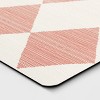 1'8"x2'6" Low Profile Kitchen Mat Light Red Diamond - Room Essentials™ - 3 of 4