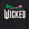 Men's - Wicked - Wand And Broomstick Logo Short Sleeve Graphic T-Shirt - 2 of 4