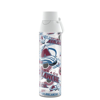 NHL Colorado Avalanche All Over Venture Water Bottle - 24oz