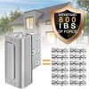 DOMETOUR Home Security Door Lock, 4 Pack Childproof Reinforcement Lock, 800lbs Strong Night Latch for Inside Swing Door - 3 of 4