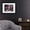 Trademark Fine Art - Tatyana Skorokhod Still Life With Lilac And Peonies Matted Framed Art - 2 of 4