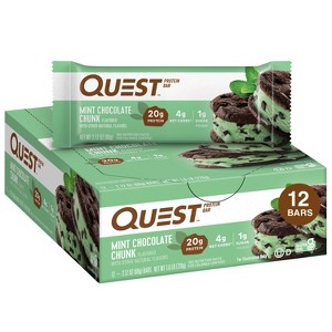 Quest Nutrition Protein Bar - Mint Chocolate Chunk - 1 of 4