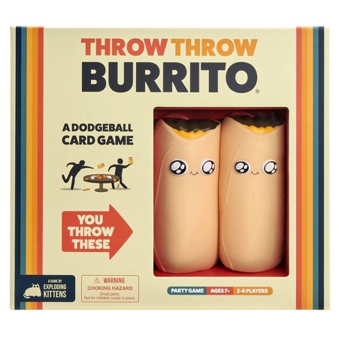 Throw Throw Burrito By Exploding Kittens - A Dodgeball Card Game : Target