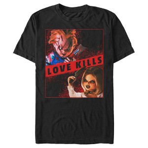 Men's Bride of Chucky Love Kills T-Shirt - 1 of 4