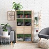 Sorbus 11 Inch 6 Pack Collapsible Fabric Storage Bins with Clear Window - for Organizing Clothes, Toys, Books, Shelves, Closets & more - 2 of 4