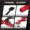 Car Dolly Jack Set of 4, 1500LBS Capacity Hydraulic Car Wheel Dolly, Rollers with Foot Pedal, for Tire Auto Repair Moving - 2 of 4