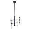 Brio Lighting Atollo 8 - Light Chandelier in  Black - 4 of 4
