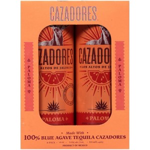 Cazadores Paloma Cocktail - 4pk/355ml Cans - 1 of 4