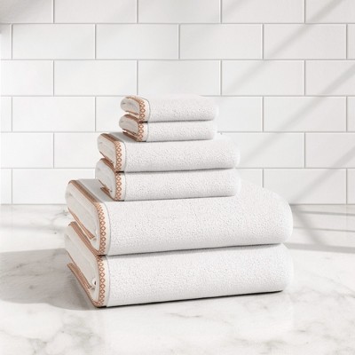 Boho Border Cotton Quick-Dry Towel Set - Great Bay Home