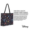 Disney Mickey and Stitch Tote bag - Girls, Boys, Teens, Adults - Mickey Minnie Mouse, Stitch, Classic Canvas Tote Travel Bag - 3 of 4