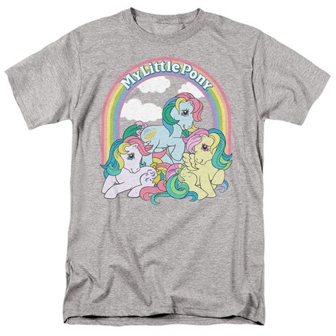 My Little Pony Retro Under The Rainbow Unisex Adult T Shirt Target