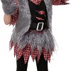 Joyfy Werewolf Costume for Kids, Scary Halloween Costume for Girls, Wolf Outfit Set for Girls - 3 of 4