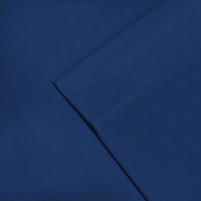 Navy Blue King Egyptian Cotton Deep Pocket Sheet Set