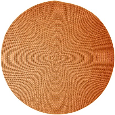 Colonial Mills Boca Raton - Rust 3 Ft round Round Rug Indoor/Outdoor 100% Polypropylene