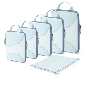 Generic Compression luggage 6 Set Travel luggage for Suitcases, Compression Suitcase Organizers - 1 of 4