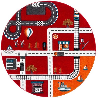 Carousel Kids CRK192 Loomed Indoor Rug - Safavieh