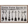 Kendrick Home Hocus Pocus Broom Co Wall Art Whitewash - 3 of 4