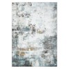 Washable Living Room Rug Non Slip Low Pile Area Rug Soft Foldable Accent Carpet for Bedroom Home Office Dining Room - 3 of 4