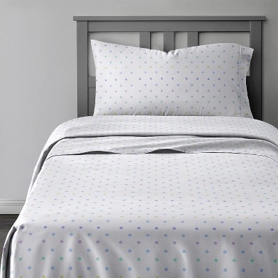 Kids 4 Piece Bed Sheet Set - Cute & Cozy Wrinkle-Resistant with Vibrant Designs - CGK Linens.