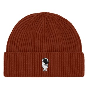Dalix Astronaut Fisherman Beanie Hat Winter Knit Cuffed Watch Cap Mens - 1 of 4