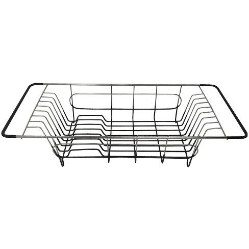 Over the Sink Dish Drainer Gray - Brightroom™  Sink dish drainer, Over the  sink, Dish drainers