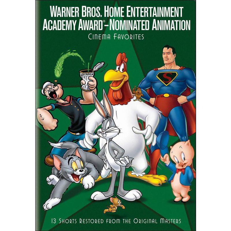 Warner Bros. Home Entertainment Academy Award-Nominated Animation: Cinema Favorites (DVD), 1 of 2