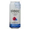 Steaz Lightly Sweetened Green Blueberry Pomegranate Tea - Case of 12/16 fz - 2 of 2