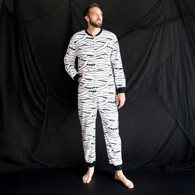 Adult General Sizing Mummy And Me Men's Micro Fleece Jumpsuit - Posh Peanut